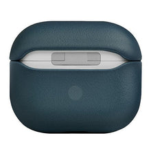 Заредете изображение във визуализатора на галерията – UNIQ etui Terra AirPods 3 gen. Genuine Leather niebieski/nautical blue - TopMag
