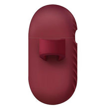 Заредете изображение във визуализатора на галерията – UNIQ etui Vencer AirPods 3 gen. Silicone bordowy/burgundy maroon - TopMag
