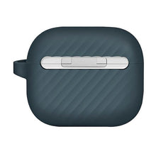 Заредете изображение във визуализатора на галерията – UNIQ etui Vencer AirPods 3 gen. Silicone niebieski/nautical blue - TopMag
