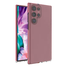Заредете изображение във визуализатора на галерията – Spring Case cover gel cover with colored frame for Samsung Galaxy S22 Ultra light pink - TopMag
