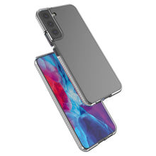 Заредете изображение във визуализатора на галерията – Spring Case cover gel cover with colored frame for Samsung Galaxy S22 + (S22 Plus) black - TopMag
