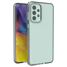 Заредете изображение във визуализатора на галерията – Spring Case cover gel cover with colored frame for Samsung Galaxy A33 5G black - TopMag
