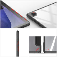 Заредете изображение във визуализатора на галерията – Dux Ducis Toby Armored Flip Smart Case For Samsung Galaxy Tab A8 10.5 &#39;&#39; 2021 With Stylus Holder Black - TopMag
