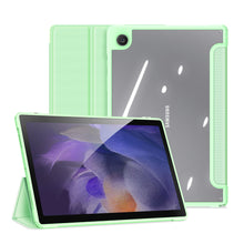 Заредете изображение във визуализатора на галерията – Dux Ducis Toby Armored Flip Smart Case For Samsung Galaxy Tab A8 10.5 '' 2021 With Stylus Holder Green - TopMag
