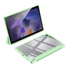 Заредете изображение във визуализатора на галерията – Dux Ducis Toby Armored Flip Smart Case For Samsung Galaxy Tab A8 10.5 '' 2021 With Stylus Holder Green - TopMag
