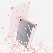 Заредете изображение във визуализатора на галерията – Dux Ducis Toby Armored Flip Smart Case for Samsung Galaxy Tab A8 10.5 '' 2021 with Stylus Holder Pink - TopMag
