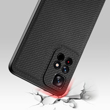 Заредете изображение във визуализатора на галерията – Dux Ducis Fino case cover covered with nylon material Poco M4 Pro 5G black - TopMag
