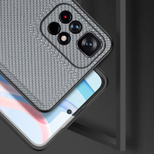 Заредете изображение във визуализатора на галерията – Dux Ducis Fino case cover covered with nylon material Poco M4 Pro 5G blue - TopMag
