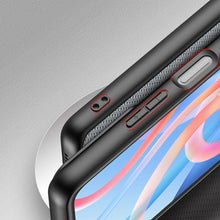 Заредете изображение във визуализатора на галерията – Dux Ducis Fino case cover covered with nylon material Poco M4 Pro 5G blue - TopMag
