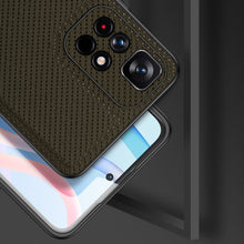 Заредете изображение във визуализатора на галерията – Dux Ducis Fino case cover covered with nylon material Poco M4 Pro 5G green - TopMag
