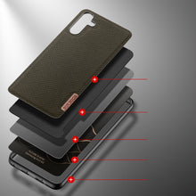 Заредете изображение във визуализатора на галерията – Dux Ducis Fino case is made of nylon material for Samsung Galaxy A13 5G green - TopMag
