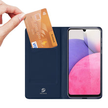 Заредете изображение във визуализатора на галерията – Dux Ducis Skin Pro Holster Cover for Samsung Galaxy A33 5G blue - TopMag
