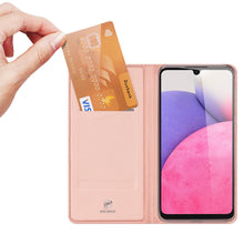 Заредете изображение във визуализатора на галерията – Dux Ducis Skin Pro Holster Cover for Samsung Galaxy A33 5G pink - TopMag
