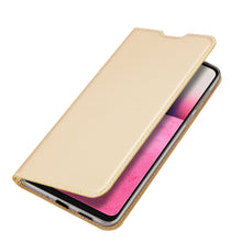 Заредете изображение във визуализатора на галерията – Dux Ducis Skin Pro Holster Cover Flip Cover for Samsung Galaxy A33 5G gold - TopMag
