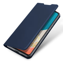 Заредете изображение във визуализатора на галерията – Dux Ducis Skin Pro Holster Cover Flip Cover for Samsung Galaxy A53 5G blue - TopMag
