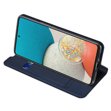 Заредете изображение във визуализатора на галерията – Dux Ducis Skin Pro Holster Cover Flip Cover for Samsung Galaxy A53 5G blue - TopMag
