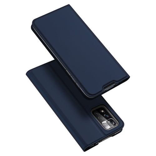 Dux Ducis Skin Pro holster case with flip cover Xiaomi Redmi Note 11 Pro+ 5G (China) / 11 Pro 5G (China) / Mi11i HyperCharge / POCO X4 NFC blue - TopMag