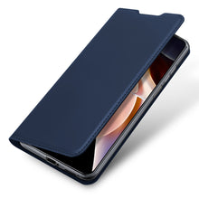 Заредете изображение във визуализатора на галерията – Dux Ducis Skin Pro holster case with flip cover Xiaomi Redmi Note 11 Pro+ 5G (China) / 11 Pro 5G (China) / Mi11i HyperCharge / POCO X4 NFC blue - TopMag
