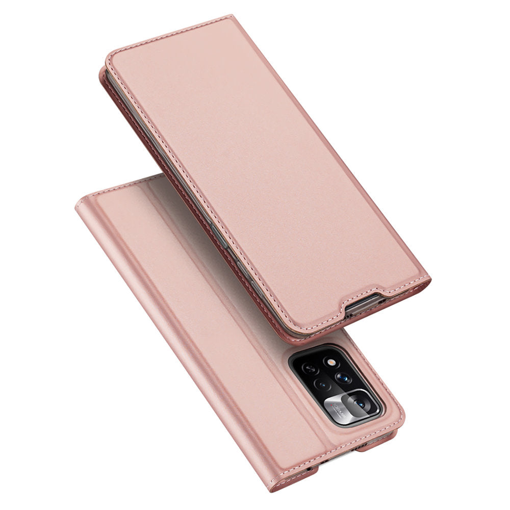Dux Ducis Skin Pro holster case with flip cover Xiaomi Redmi Note 11 Pro+ 5G (China) / 11 Pro 5G (China) / Mi11i HyperCharge / POCO X4 NFC pink - TopMag