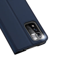 Заредете изображение във визуализатора на галерията – Dux Ducis Skin Pro Holster Cover Flip Poco M4 Pro 5G blue - TopMag
