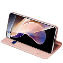 Заредете изображение във визуализатора на галерията – Dux Ducis Skin Pro Holster Cover Flip Cover for Poco M4 Pro 5G pink - TopMag
