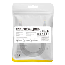 Заредете изображение във визуализатора на галерията – Baseus High Speed ​​Cat 5 RJ-45 1000Mb/s Ethernet cable 3m round - black
