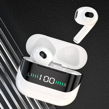 Заредете изображение във визуализатора на галерията – Dudao U15 TWS in-ear headphones with charge status indicator white (U15) - TopMag
