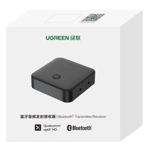 Заредете изображение във визуализатора на галерията – Ugreen 2in1 Bluetooth 5.0 Transmitter / Receiver for Music Black (CM144) - TopMag
