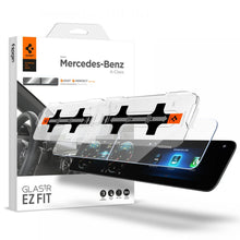 Заредете изображение във визуализатора на галерията – TEMPERED GLASS SPIGEN GLAS.TR "EZ FIT" SET MERCEDES A-CLASS 2020/2021 - TopMag
