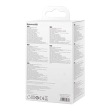 Заредете изображение във визуализатора на галерията – Baseus GaN3 Pro fast GaN charger 2 x USB Type C / 2 x USB 65W PD, QC4.0 +, AFC, PPS + USB Type C - USB Type C cable 1m black (CCGP040101) - TopMag
