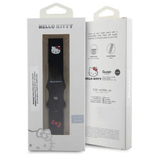 Заредете изображение във визуализатора на галерията – Hello Kitty Silicone Kitty Head strap universal 22mm - black
