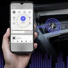 Заредете изображение във визуализатора на галерията – Baseus FM Transmiter Bluetooth 5.0 car charger 2x USB 3 A 18 W PPS Quick Charge 3.0 AFC FCP graphite (CCNLZ-D0G) - TopMag
