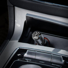 Заредете изображение във визуализатора на галерията – Baseus FM Transmiter Bluetooth 5.0 car charger 2x USB 3 A 18 W PPS Quick Charge 3.0 AFC FCP graphite (CCNLZ-D0G) - TopMag
