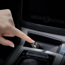 Заредете изображение във визуализатора на галерията – Baseus FM Transmiter Bluetooth 5.0 car charger 2x USB 3 A 18 W PPS Quick Charge 3.0 AFC FCP graphite (CCNLZ-D0G) - TopMag
