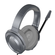 Заредете изображение във визуализатора на галерията – Baseus GAMO around-ear USB headphones with microphone and remote for players gray (NGD05-01) - TopMag
