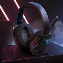 Заредете изображение във визуализатора на галерията – Baseus GAMO around-ear USB headphones with microphone and remote for players gray (NGD05-01) - TopMag

