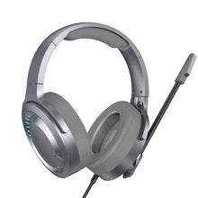 Заредете изображение във визуализатора на галерията – Baseus GAMO around-ear USB headphones with microphone and remote for players gray (NGD05-01) - TopMag
