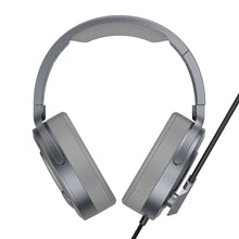 Заредете изображение във визуализатора на галерията – Baseus GAMO around-ear USB headphones with microphone and remote for players gray (NGD05-01) - TopMag

