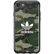 Заредете изображение във визуализатора на галерията – Adidas OR Snap Case Camo iPhone SE 2022 / SE2020 / 6 / 6s / 7 / 8 black/black 40551
