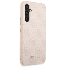 Заредете изображение във визуализатора на галерията – Guess GUHCSA54G4GFPI A54 A546 pink/pink hard case 4G Metal Gold Logo
