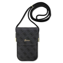 Заредете изображение във визуализатора на галерията – Guess GUOWBP4SNSK handbag - black 4G Metal Script Logo
