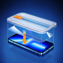 Заредете изображение във визуализатора на галерията – Joyroom tempered glass with mounting kit for iPhone 12 Pro Max 6.7 "transparent (JR-PF931) - TopMag
