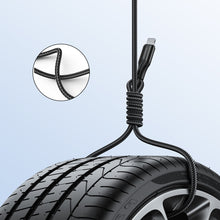 Заредете изображение във визуализатора на галерията – Joyroom fast charging / data cable USB Type C - Lightning PD 20W 1m black (S-1024N1-PD) - TopMag
