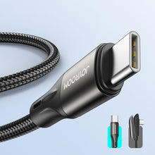 Заредете изображение във визуализатора на галерията – Joyroom fast charging / data cable USB Type C - USB Type C PD 60W 2m black (S-2030N1-60) - TopMag
