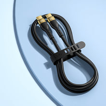 Заредете изображение във визуализатора на галерията – Joyroom Liquid Silicone USB Type C - USB Type C charging / data cable PD 100W 2m black (S-2050N18-10) - TopMag
