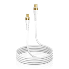 Заредете изображение във визуализатора на галерията – Joyroom Liquid Silicone USB Type C - USB Type C charging / data cable PD 100W 3m white (S-3050N18-10) - TopMag
