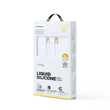 Заредете изображение във визуализатора на галерията – Joyroom Liquid Silicone USB Type C - USB Type C charging / data cable PD 100W 3m white (S-3050N18-10) - TopMag
