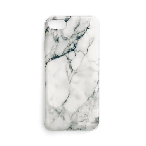 Wozinsky Marble TPU cover gel marble for Samsung Galaxy S22 Ultra white - TopMag