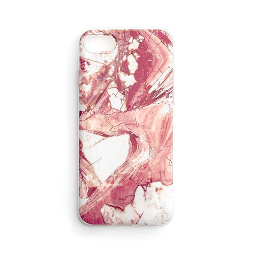 Wozinsky Marble TPU cover gel marble for Samsung Galaxy A73 pink - TopMag