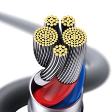 Заредете изображение във визуализатора на галерията – Baseus cable, USB Type C - Lightning 20W cable, length 2 m Jelly Liquid Silica Gel - black - TopMag
